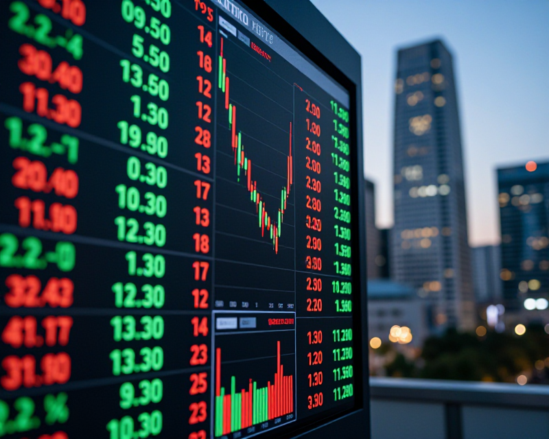 Financial Market Data Visualization
