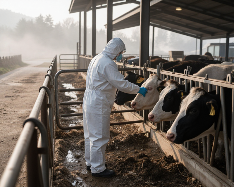 South Korean Livestock Farm Quarantine