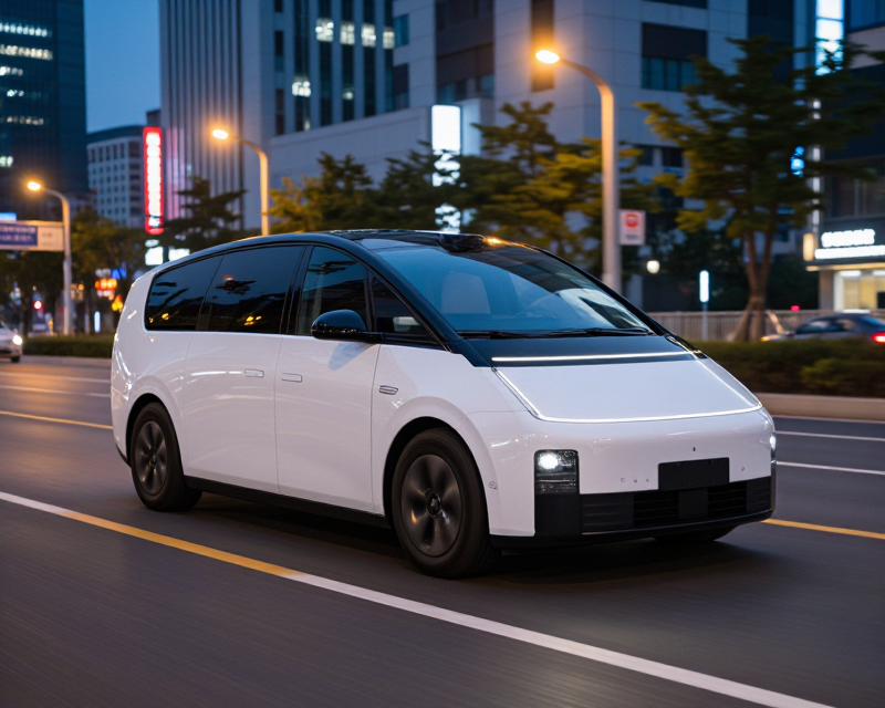 Kia PV5 Cinematic Urban Drive