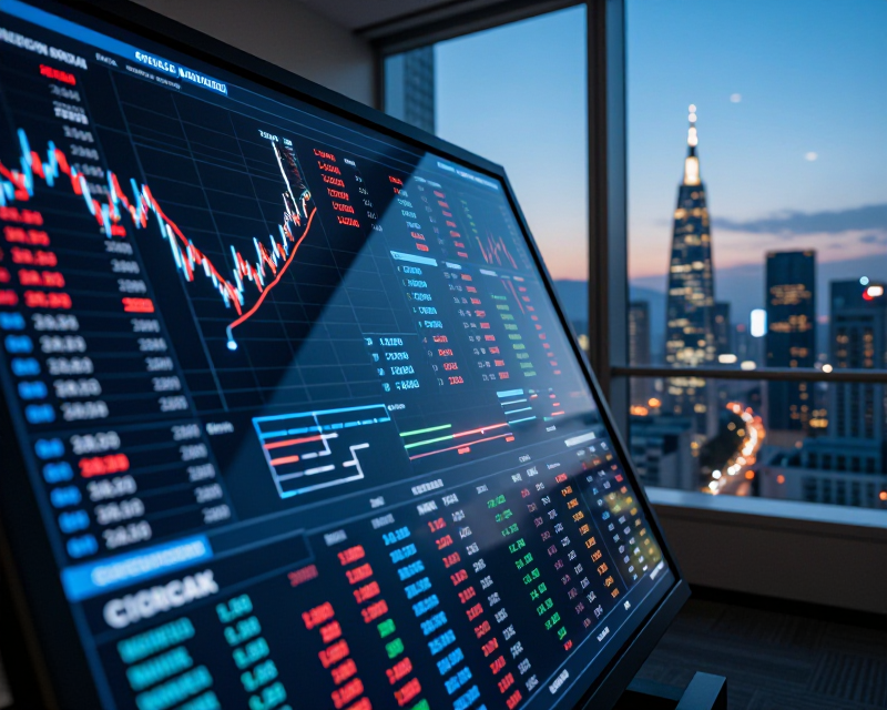 Financial Dashboard in Seoul Office