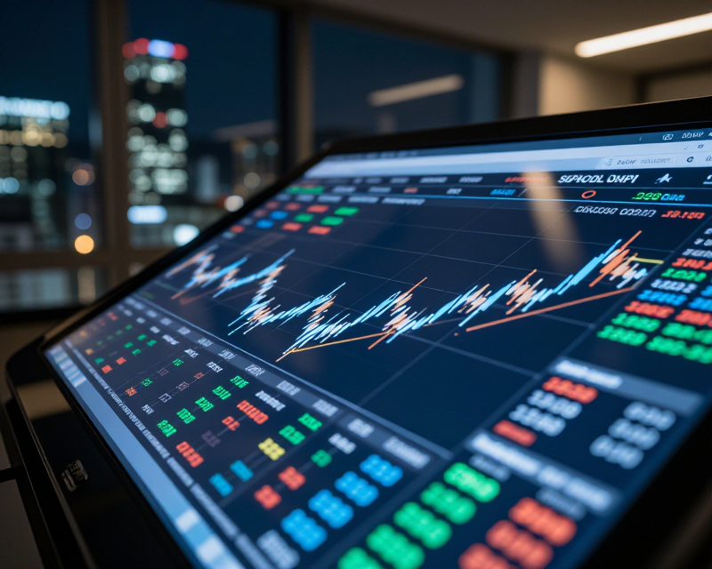 Stock Market Financial Display