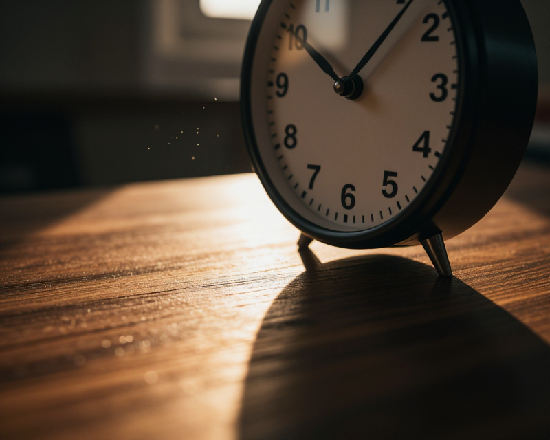 Symbolic Clock and Sunlight
