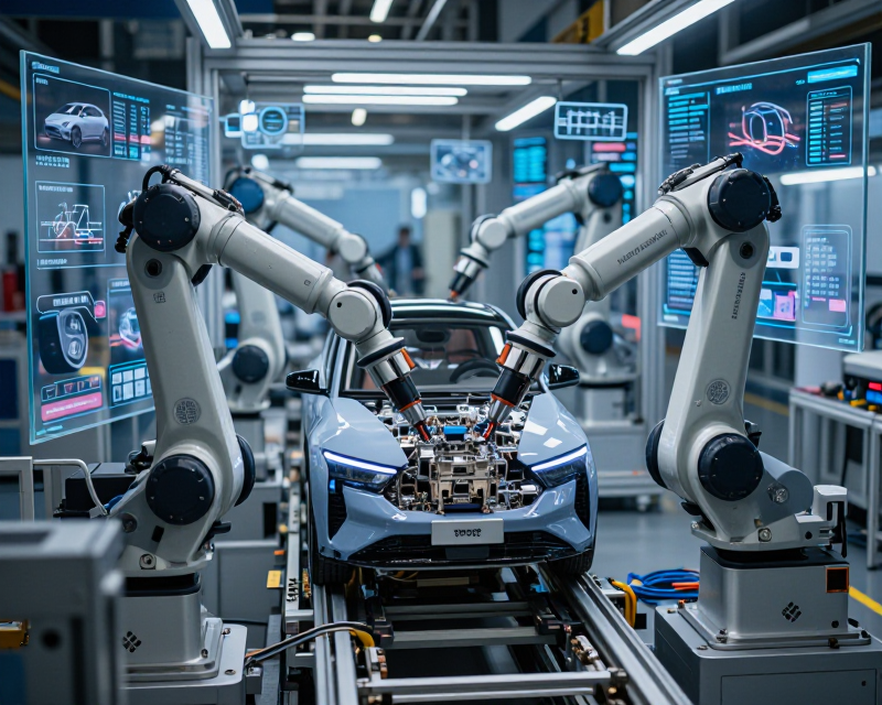 Futuristic Hyundai Smart Factory