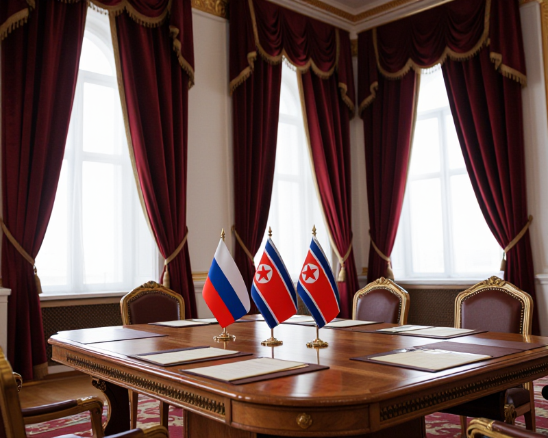 Symbolic Diplomacy between Russia and North Korea