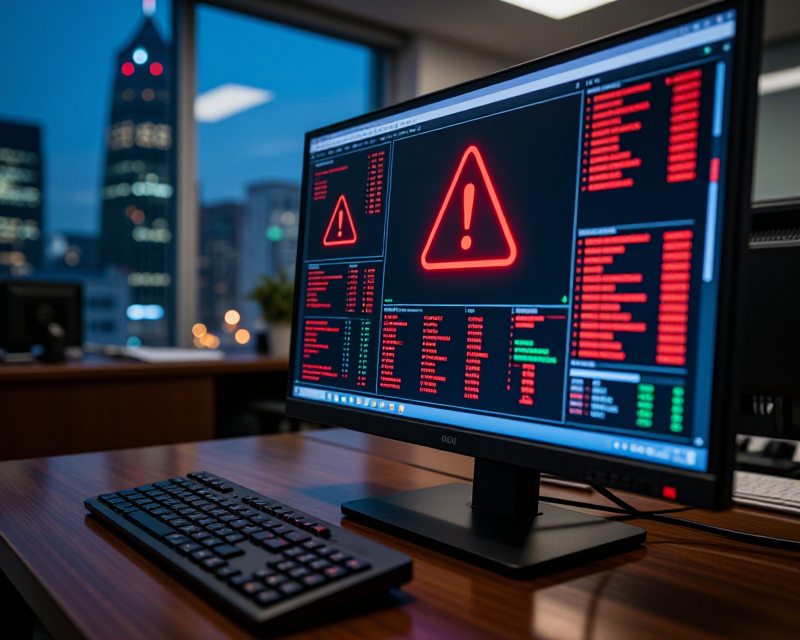 Cybersecurity Breach Concept