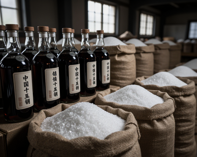 Symbolic Trade of Sugar and Liquor