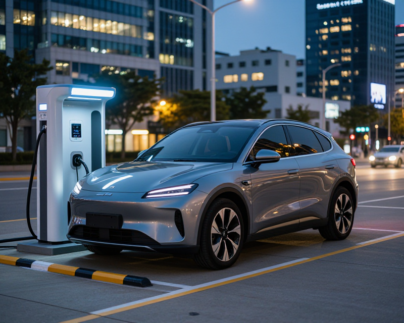 Modern EV Charging in South Korea