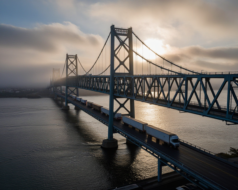 Cinematic International Bridge