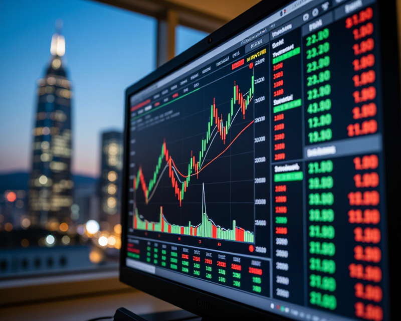 Financial Market Data Visualization