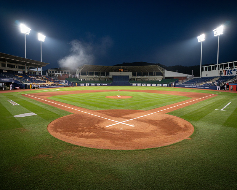 Cinematic Baseball Stadium Atmosphere