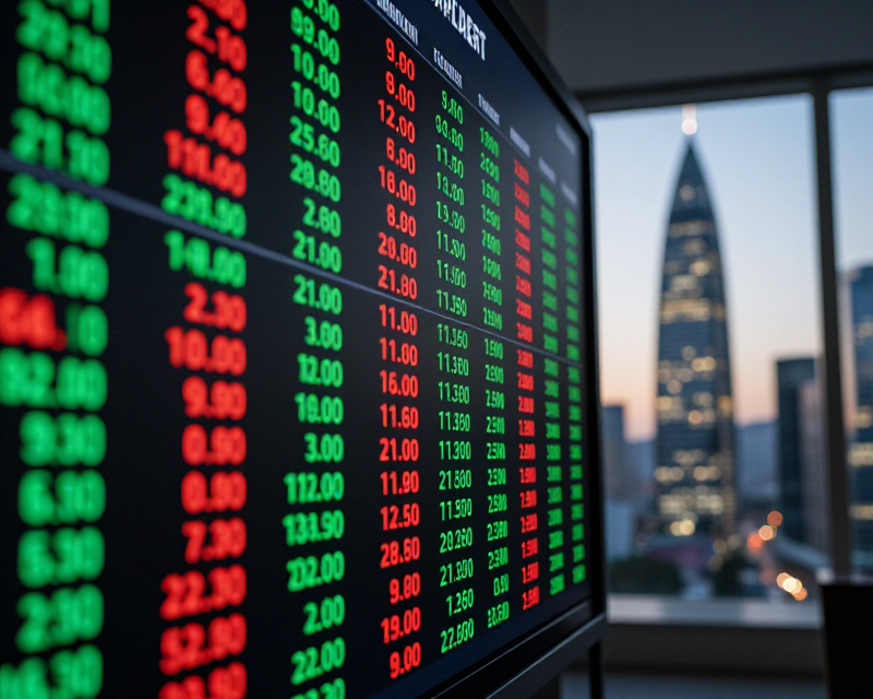 Stock Market Digital Display