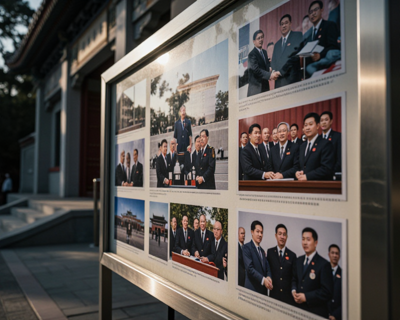Diplomatic Bulletin Board in Beijing