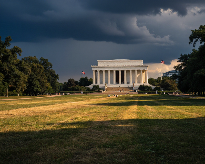 Cinematic Washington DC Atmosphere