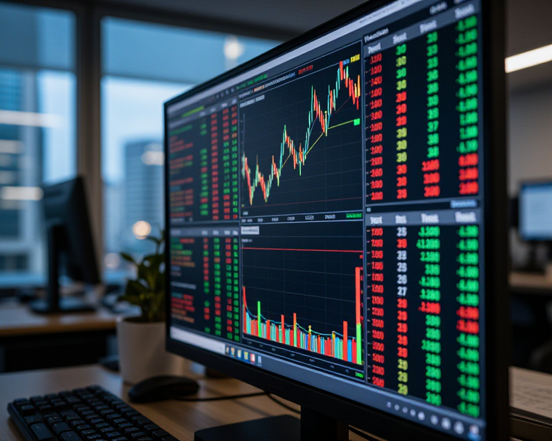 Financial Market Data Visualization